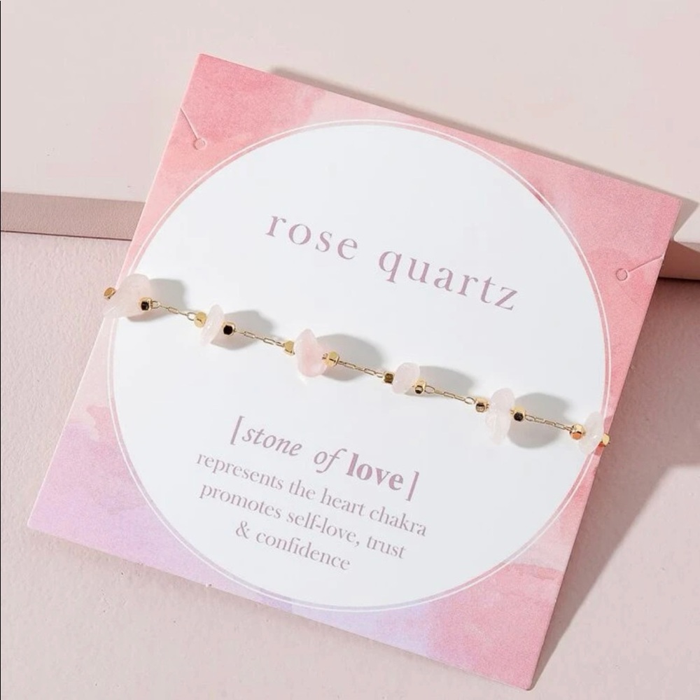 Rose Quartz Bracelet